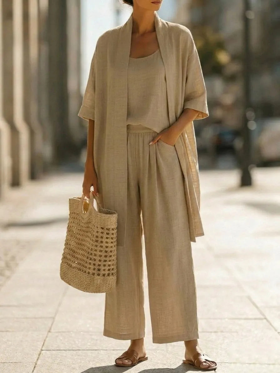 Lightweight Breathable Minimalist 3-Piece Set