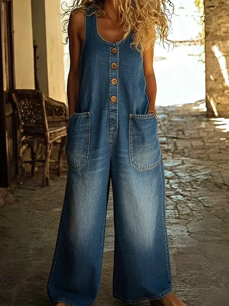 Lora™ | Vintage-Style Dungarees