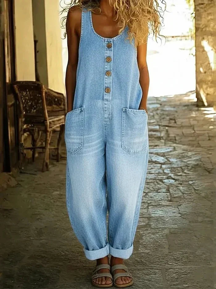 Lora™ | Vintage-Style Dungarees