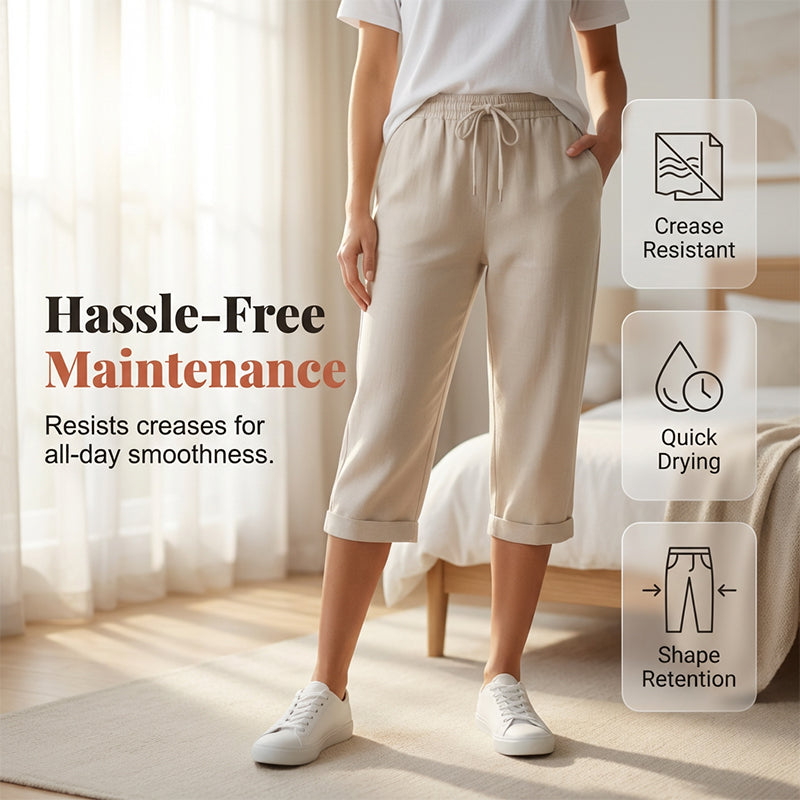Jose - Casual Capri Trousers