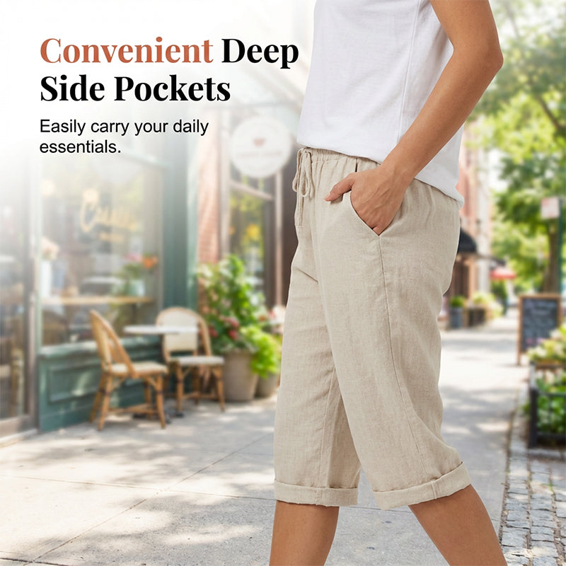 Jose - Casual Capri Trousers