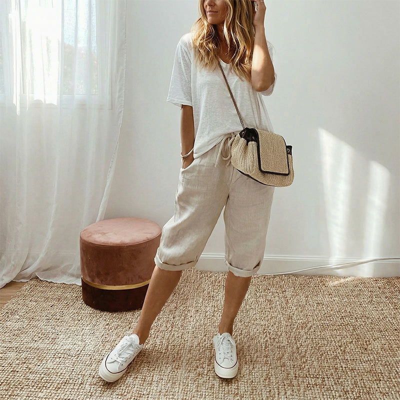 Jose - Casual Capri Trousers