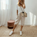 Jose - Casual Capri Trousers