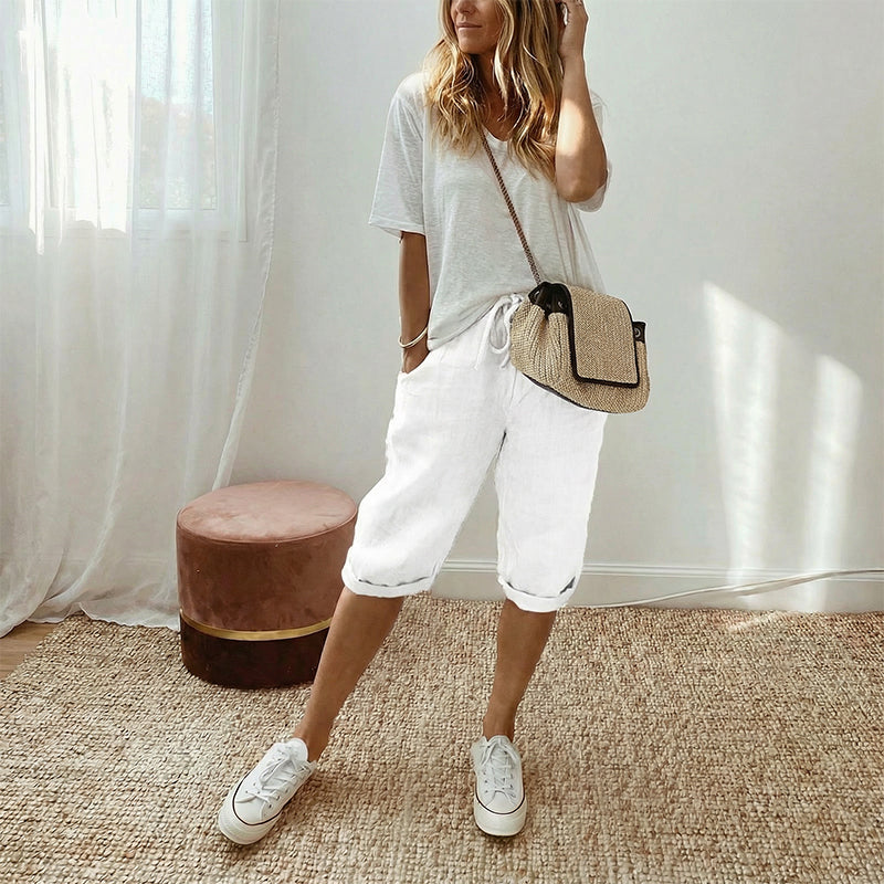 Jose - Casual Capri Trousers
