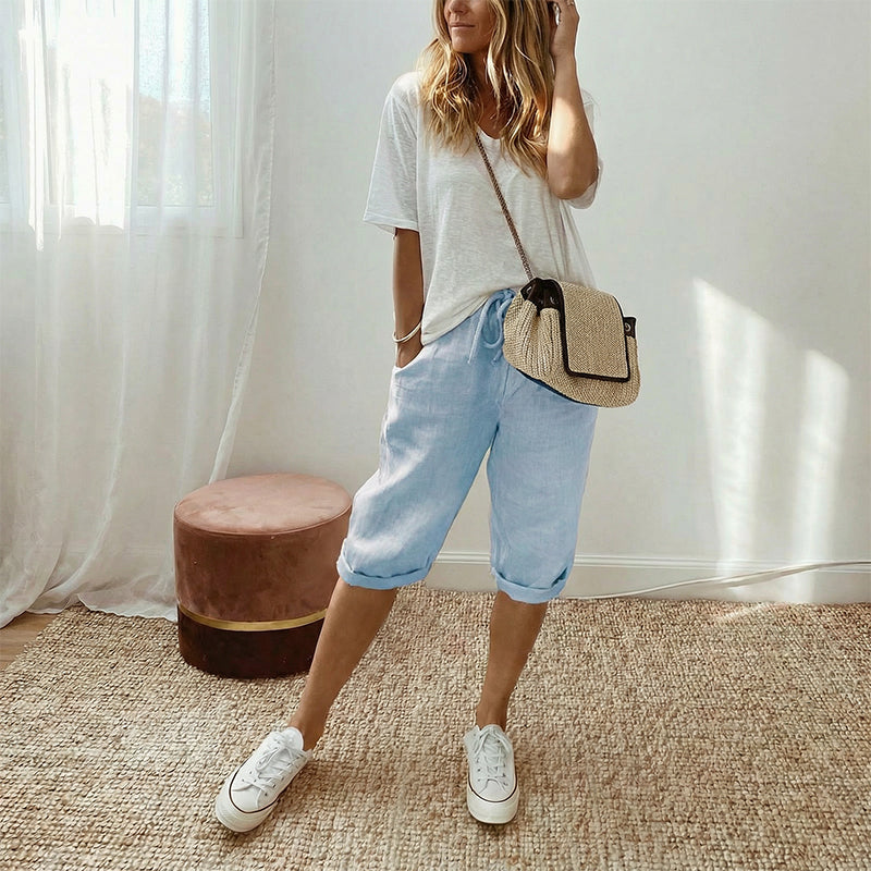 Jose - Casual Capri Trousers