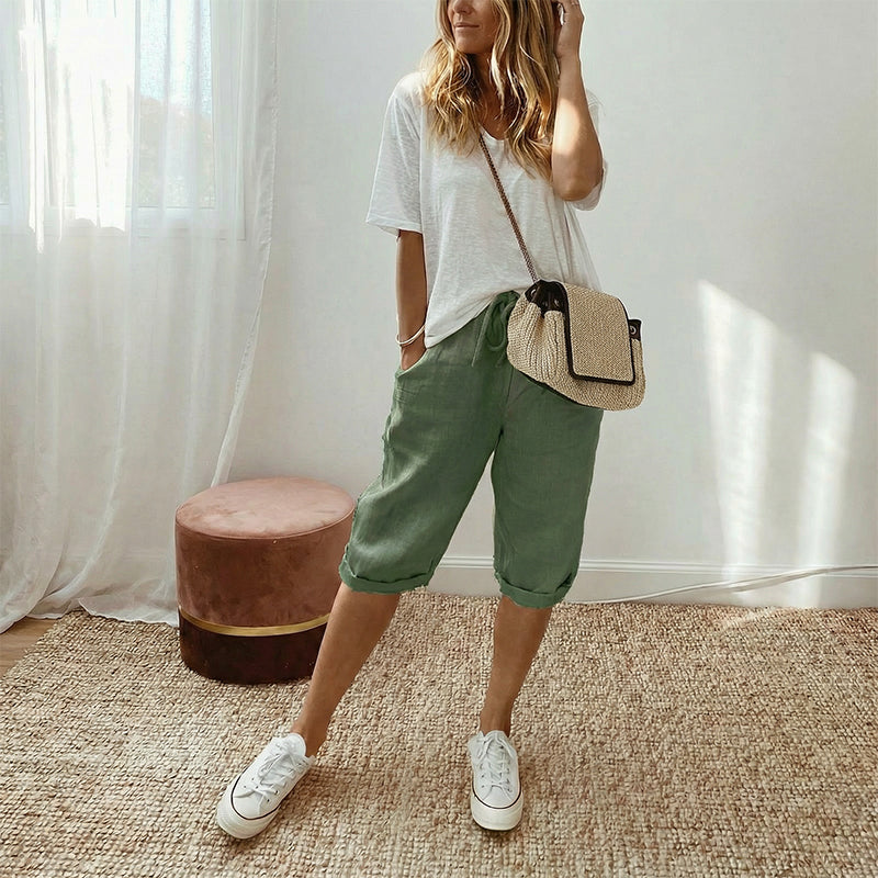Jose - Casual Capri Trousers