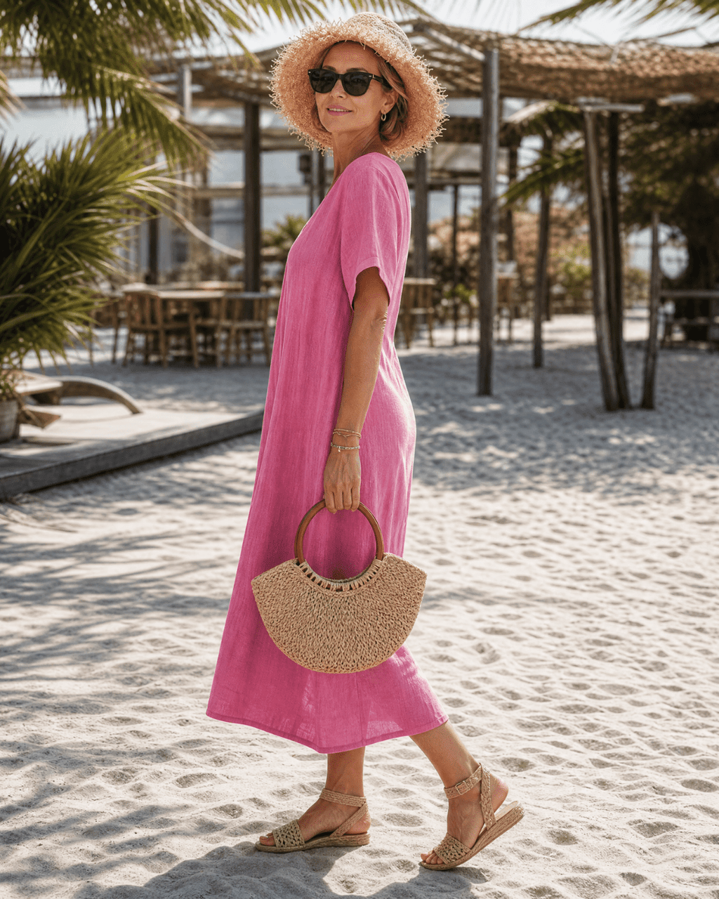 Sophia | Casual Midi Dress