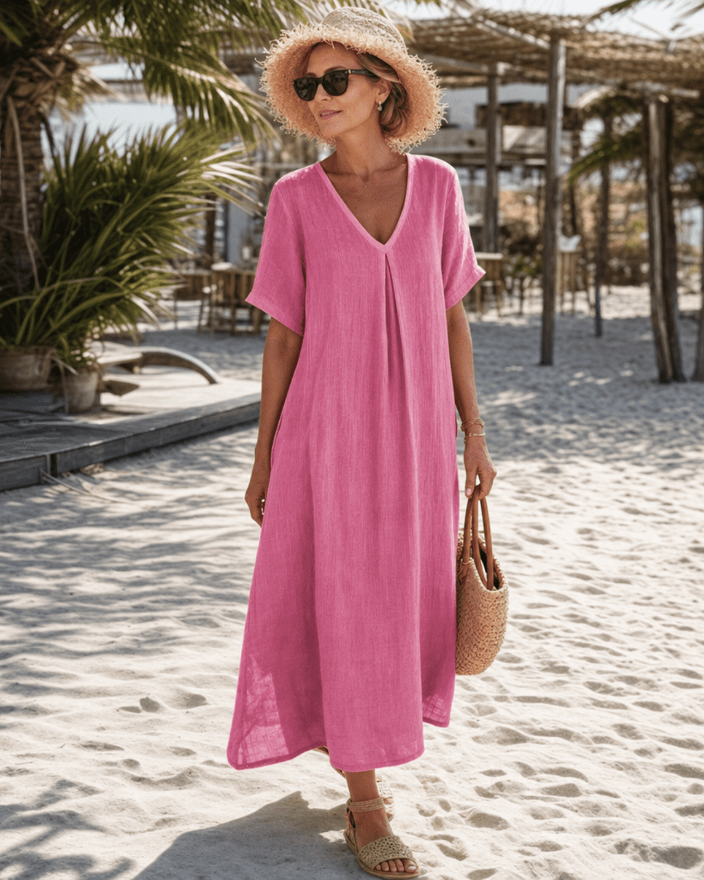 Sophia | Casual Midi Dress