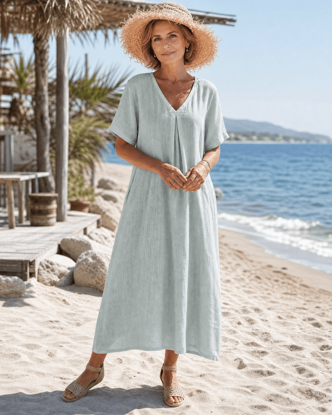 Sophia | Casual Midi Dress