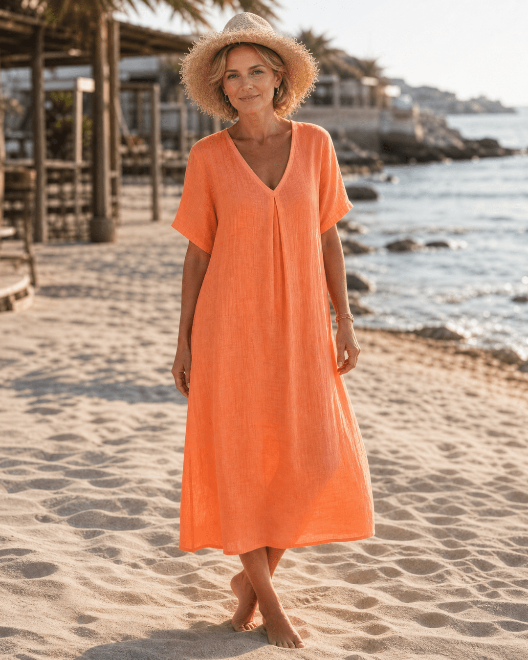 Sophia | Casual Midi Dress