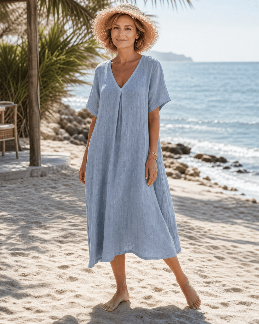 Sophia | Casual Midi Dress