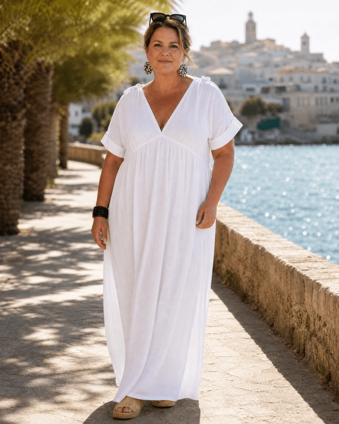 Lya | Fluid Midi Dress