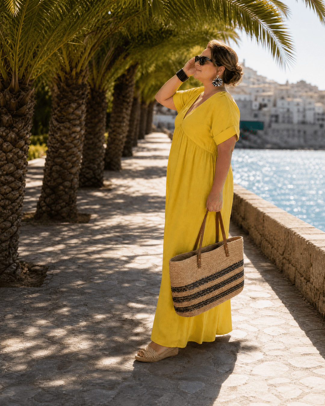 Lya | Fluid Midi Dress